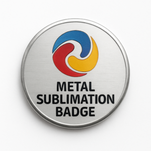 Metal Sublimation Badge