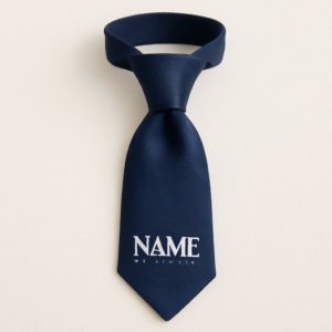 School Uniform Jacquard Name Tie